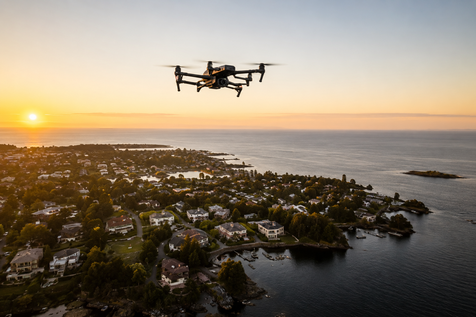 Aerial drone photography Victoria BC