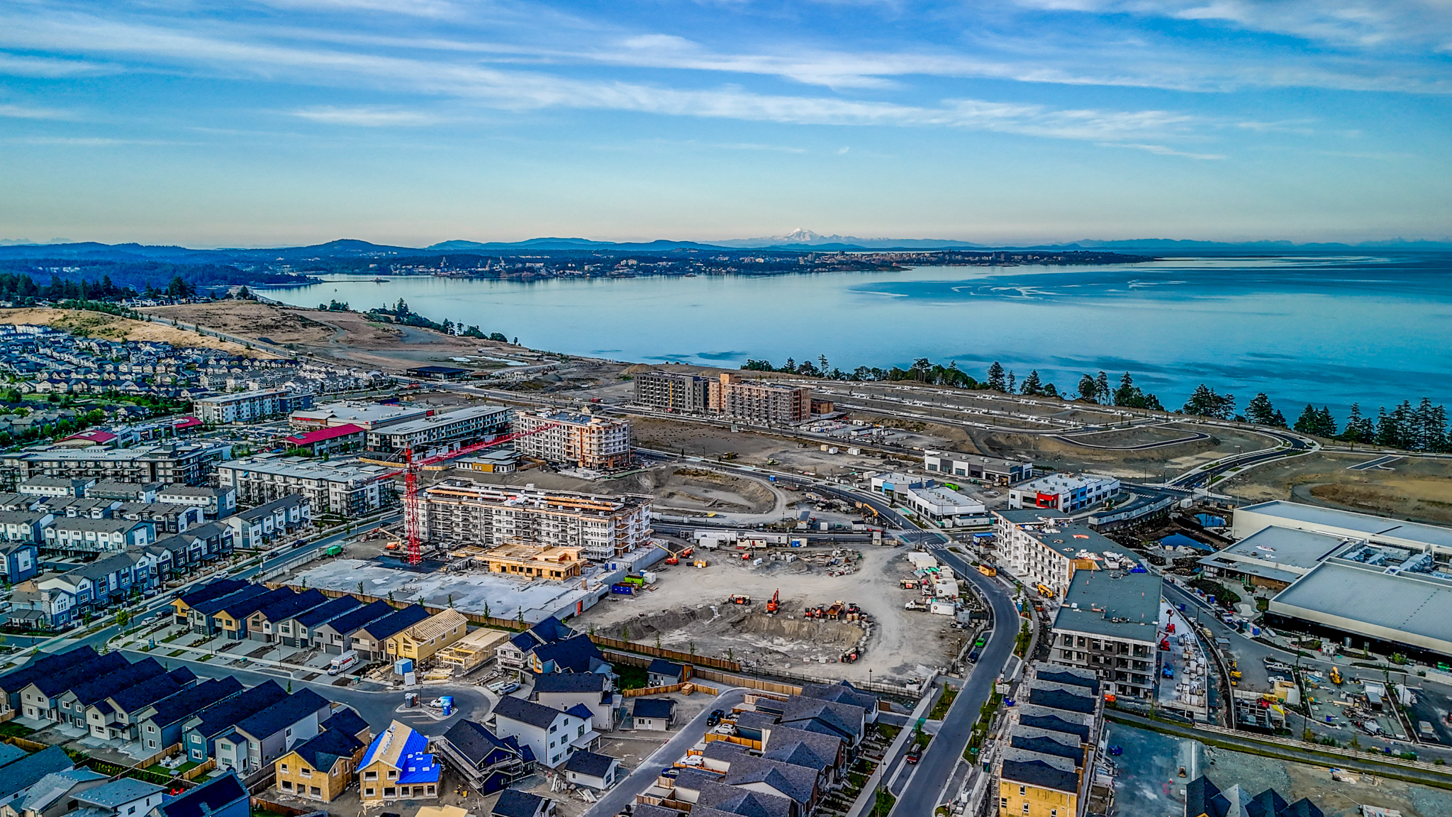 Construction development drone Victoria BC